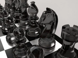 chessboard 3D Model