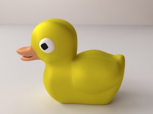 rubber ducky 3D 模型