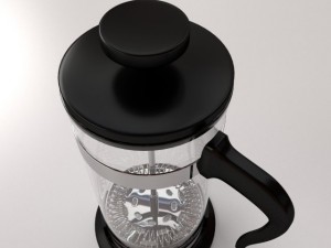 french press 3D Model