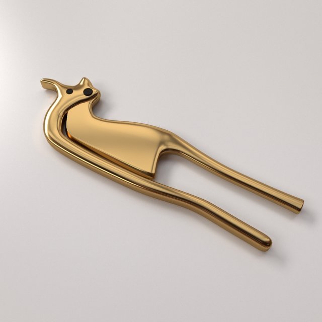 areca nut cutter 3D Model .c4d .max .obj .3ds .fbx .stl .blend 