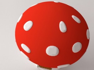mushroom house 3D 모델