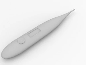digital thermometer 3D Model