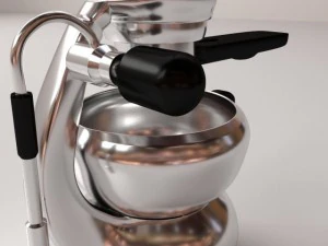 m&aacute;quina de caf&eacute; expreso Modelo 3D