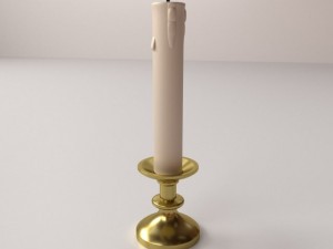 candle 3D 模型