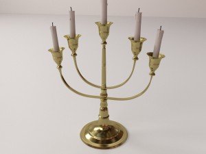 candlestick 3D Model