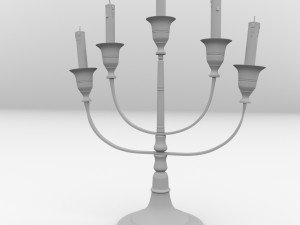 candlestick 3D Model