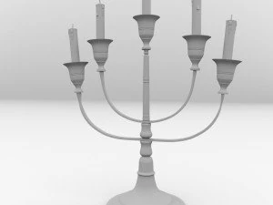 candlestick 3D Model