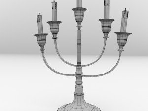 candlestick 3D Model