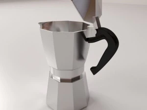 moka Modello 3D