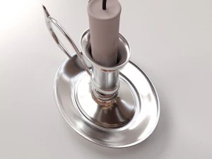 candlestick v2 3D Model