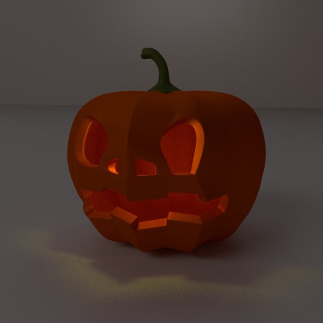 halloween pumpkin Model 3D .c4d .max .obj .3ds .fbx .stl .blend 