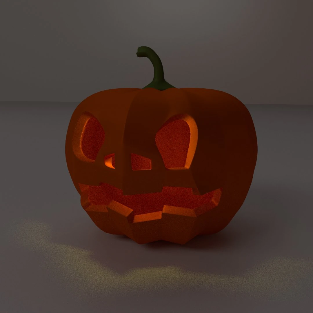 citrouille d'Halloween Modèle 3D .c4d .max .obj .3ds .fbx .stl .blend 