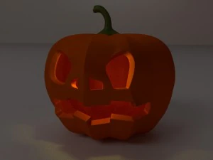 zucca di Halloween Modello 3D