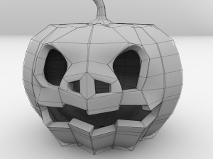 halloween pumpkin Model 3D