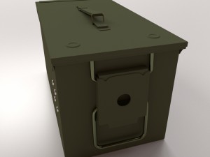 ammo box 3D 모델