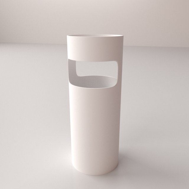 umbrella stand 3D Model .c4d .max .obj .3ds .fbx .stl .blend 