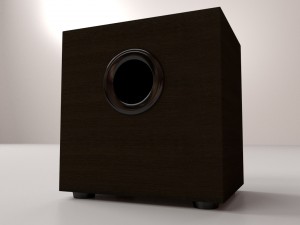 subwoofer 3D Model