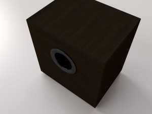 subwoofer 3D मॉडल