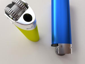 cigarette lighter 3D Model