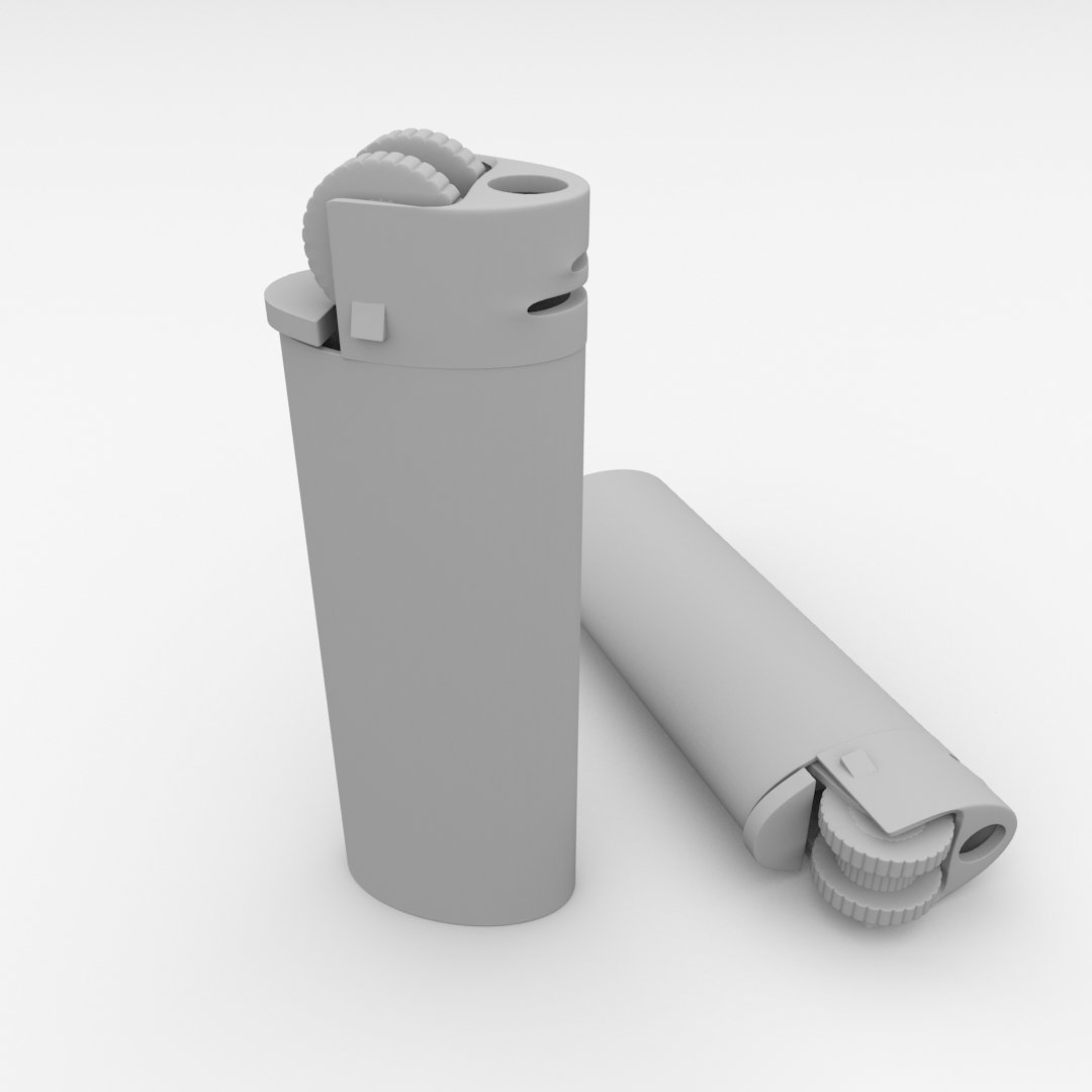 Lighter 3d model