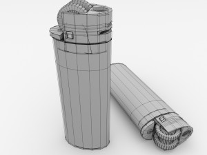 cigarette lighter 3D Model