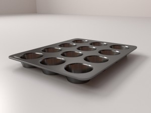 muffin pan 3D Model