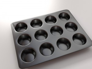muffin pan 3D Model