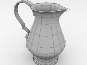 cream jug 3D Model