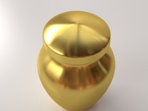 cremation urn 3D Модель