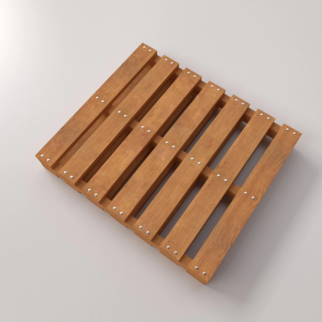 wood pallet 3D Model .c4d .max .obj .3ds .fbx .stl .blend 