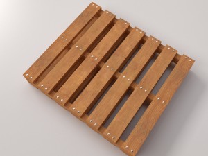 wood pallet Modelo 3D