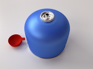 camping butane gas 3D Model