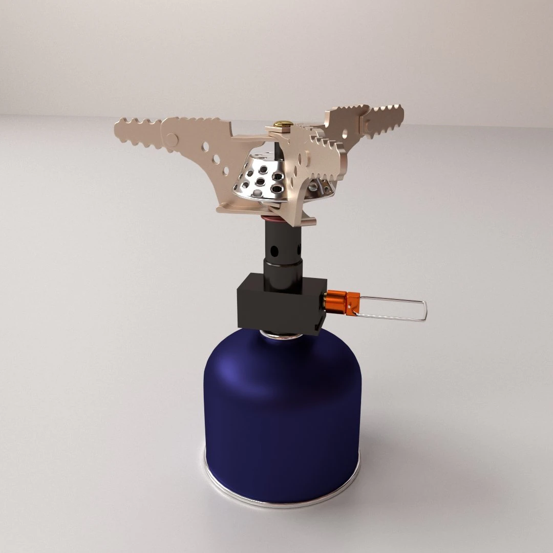 estufa port&aacute;til Modelo 3D .c4d .max .obj .3ds .fbx .stl .blend 