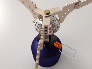 estufa port&aacute;til Modelo 3D