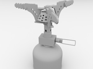 portable stove 3D Model