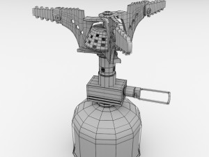 portable stove 3D Model