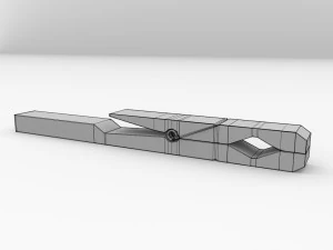 test tube holder 3D Model