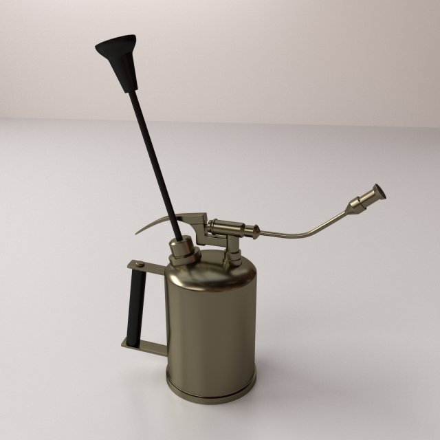 antique garden sprayer Modelo 3D .c4d .max .obj .3ds .fbx .stl .blend 