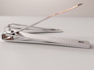 nail clipper 3D 模型