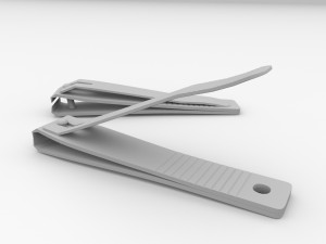 nail clipper 3D 模型
