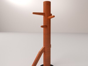 wooden dummy 3Dモデル