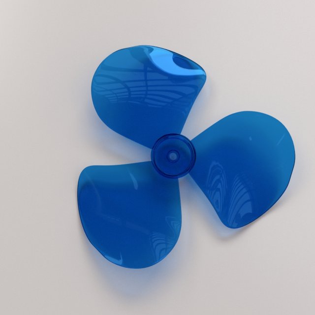 fan blade 3D Model .c4d .max .obj .3ds .fbx .stl .blend 