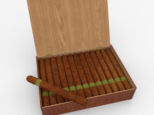 cigar box 3D Model