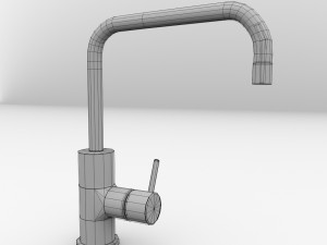 faucet Model 3D