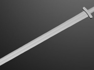 viking sword 3D Model