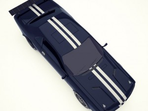 dodge challenger 2008 Model 3D