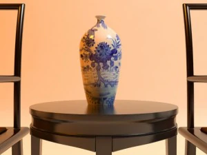 traditional chinese arm chair 3D Model