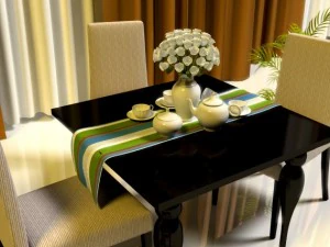 hellen dinning set 3D Model
