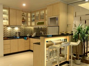 st&uuml;dyo tipi daire 3D Model