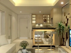 st&uuml;dyo tipi daire 3D Model